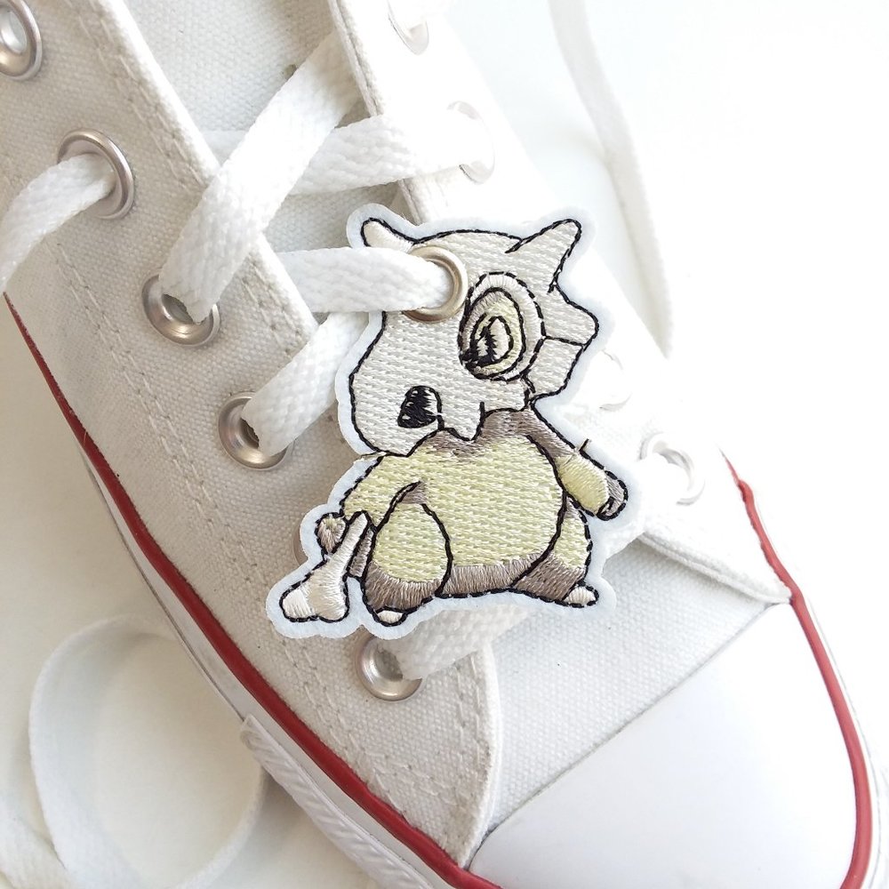 Pokemon Cubone shoe charm  roller skate shoelace charm   Anime shoe charm